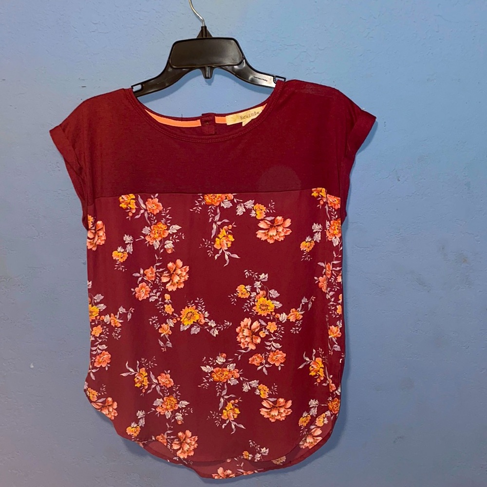 Rewind Floral Blouse